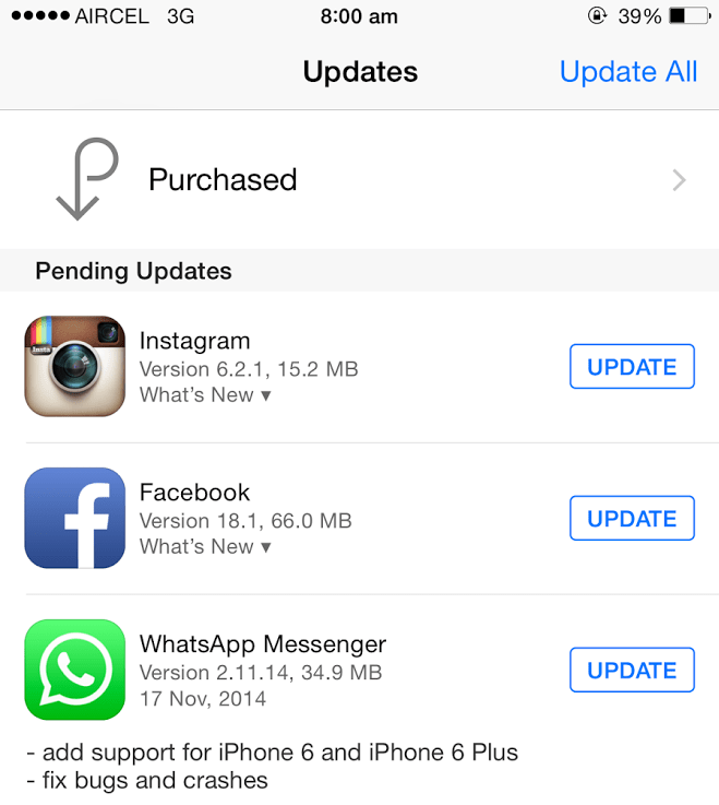 update whatsapp for mac